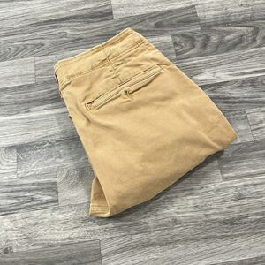 American Eagle Pants Mens 31 X 32 Tan Slim Fit Flex Chino Stretch Khaki Twill